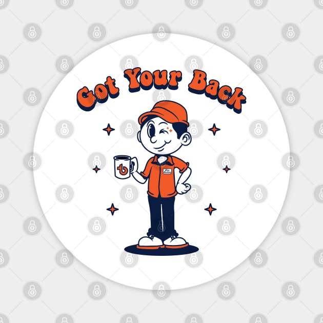 Got Your Back Dude Magnet by teambuilding.com